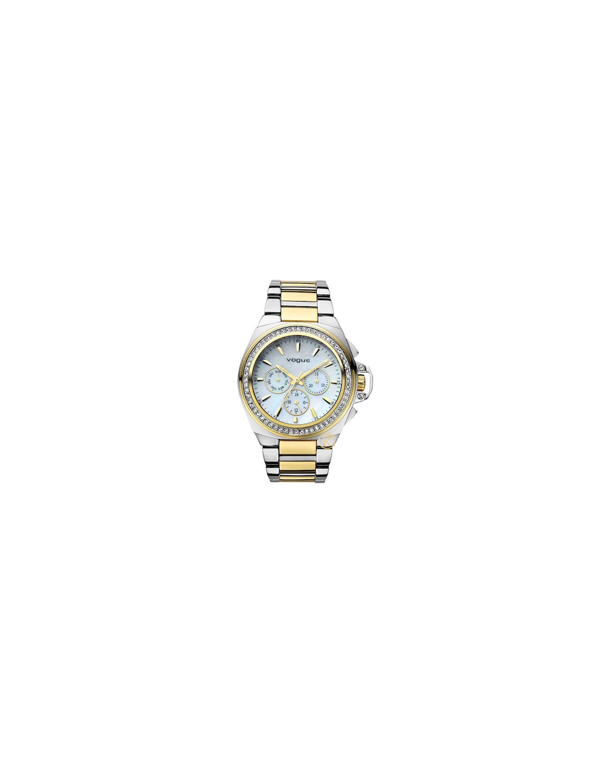 Vogue Etoile Crystal Two Tone Stainless Steel